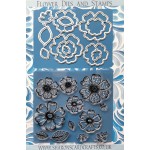 Sharons Card Crafts - Flower Dies and Stamps with Free Card Kit